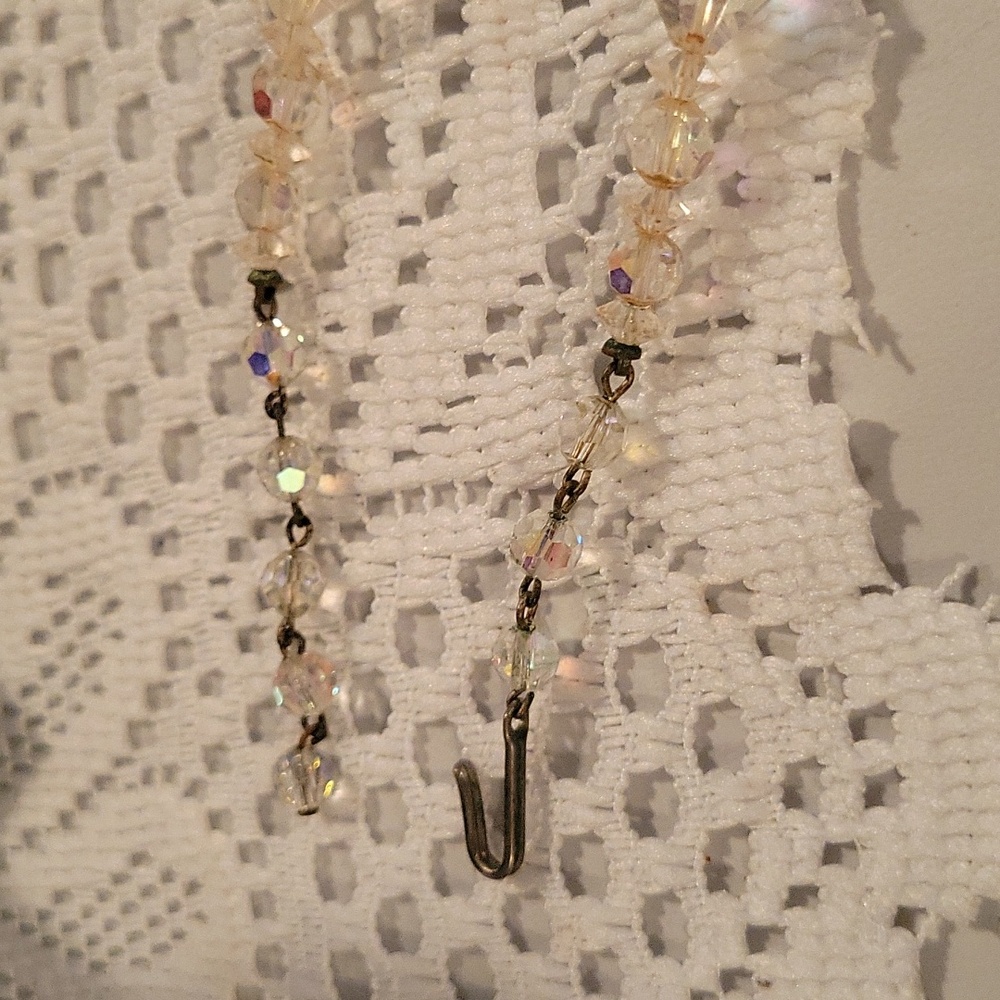 1950s Aurora Borealis Crystal Necklace - Picture 4 of 4